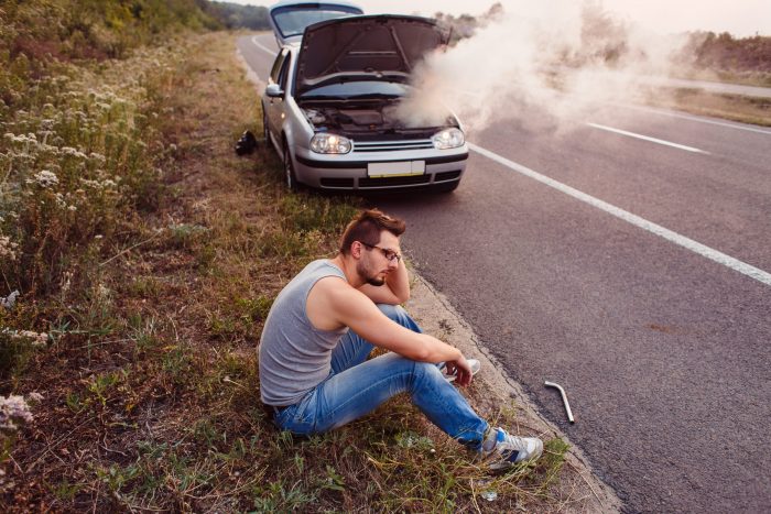 The,Car,Broke,Down,,Smokes,From,Under,The,Hood,,The Frustration with downtime